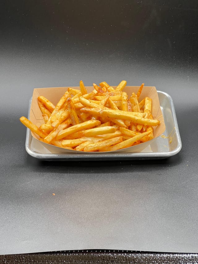Crabby Cheese Fries.