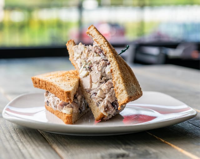 Rustin Chicken Sandwich.